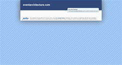 Desktop Screenshot of eventarchitecture.com
